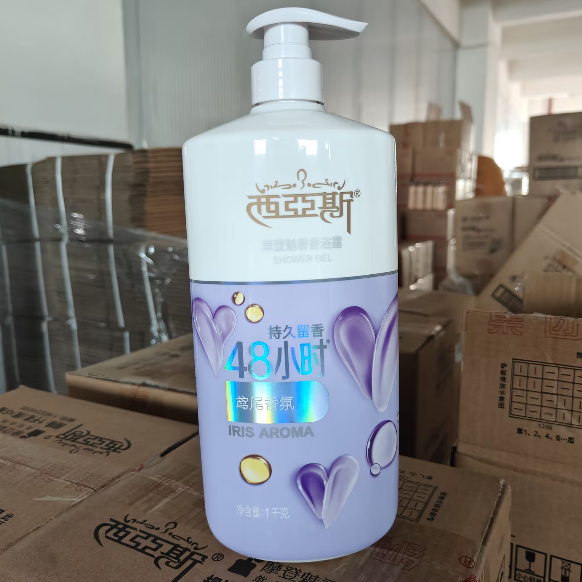 Perfume Fragrance Body Wash - 1000ML Parfüm-Duschgel Romantische Begegnung Moderner Blumiger