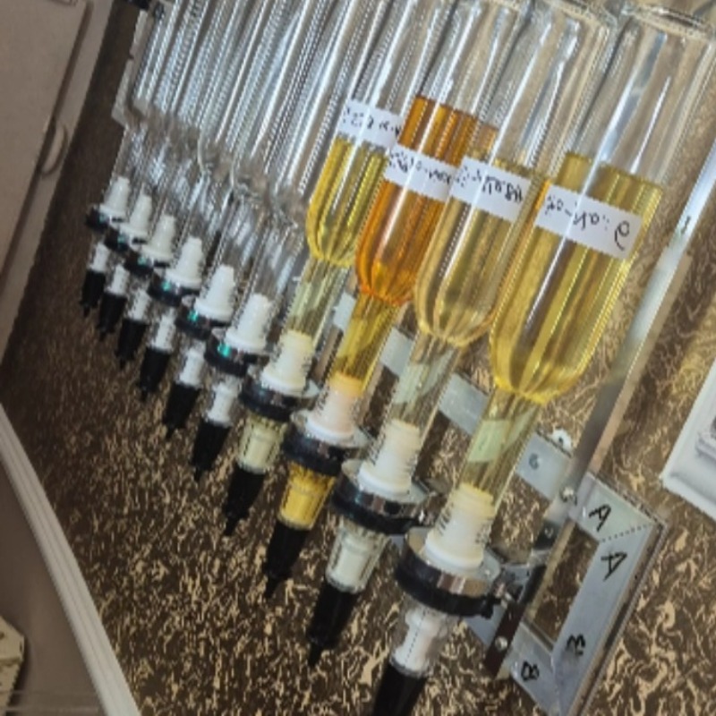 Perfume Fragrance Bulk - Gerades Glas-Display-Regal mit 12 Parfümspender-Köpfen für