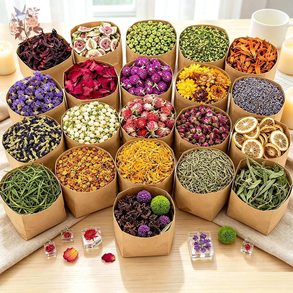 Perfume Fragrance Bulk - Getrocknete Kräuter-Set, Botanische Blüten in Großpackung