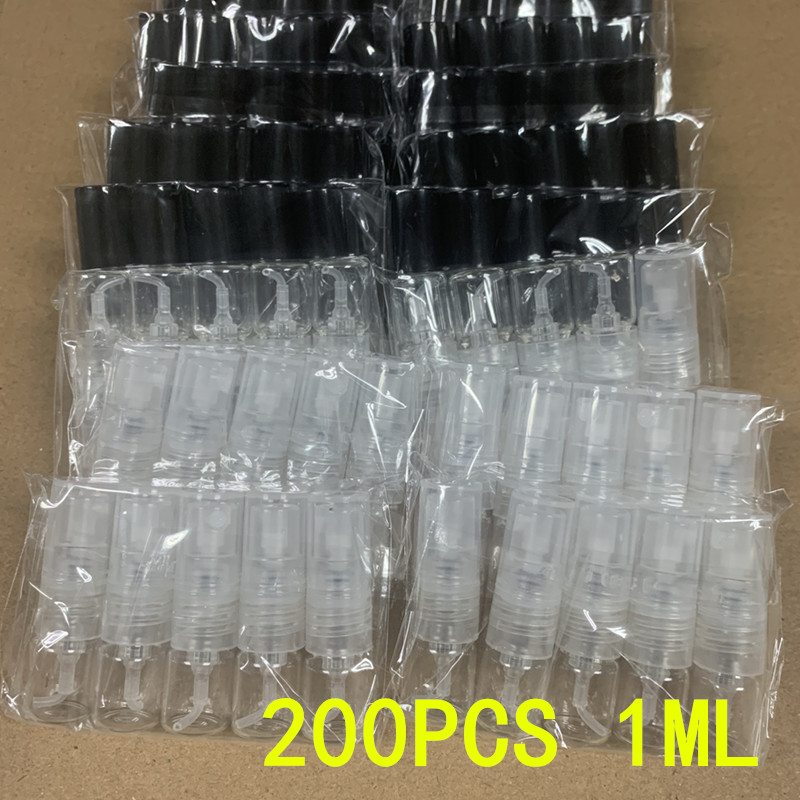 Perfume Fragrance Bulk - Großpackung 1ML Tragbare Glas-Parfümflaschen Set Sprühflasche