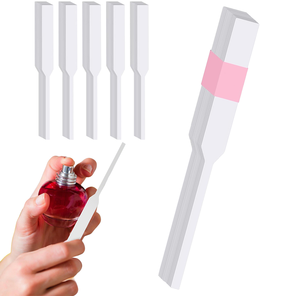 Perfume Fragrance Bulk - 150-350 Stück Parfüm-Teststreifen, Absorbierende Geruchlose Weiße
