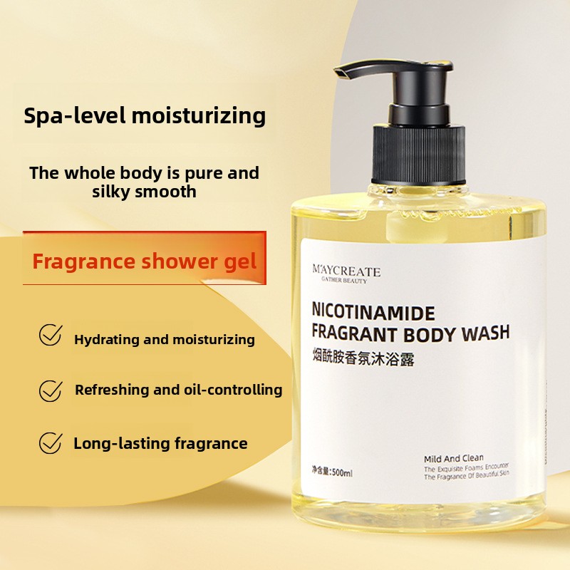 Perfume Fragrance Body Wash - Niacinamid Duschgel Körperpflege und Feuchtigkeitspflege Großvolumige